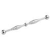 Buy cheap 14G Stainless Steel Screw & Twist Snake Long Industrial Barbell Cartilage Ear Piercings Jewelry 58mm from wholesalers