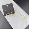 Buy cheap New Arrival Trendy Pearl Double Lines Newest Gold Color Stainless Steel Earring ,Necklace , Bracelet Sets For Lady from wholesalers