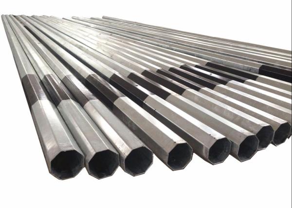 Buy cheap 25FT High Octagonal Shape Hot Dip Galvanized Metal Utility Pole Long Service Life from wholesalers