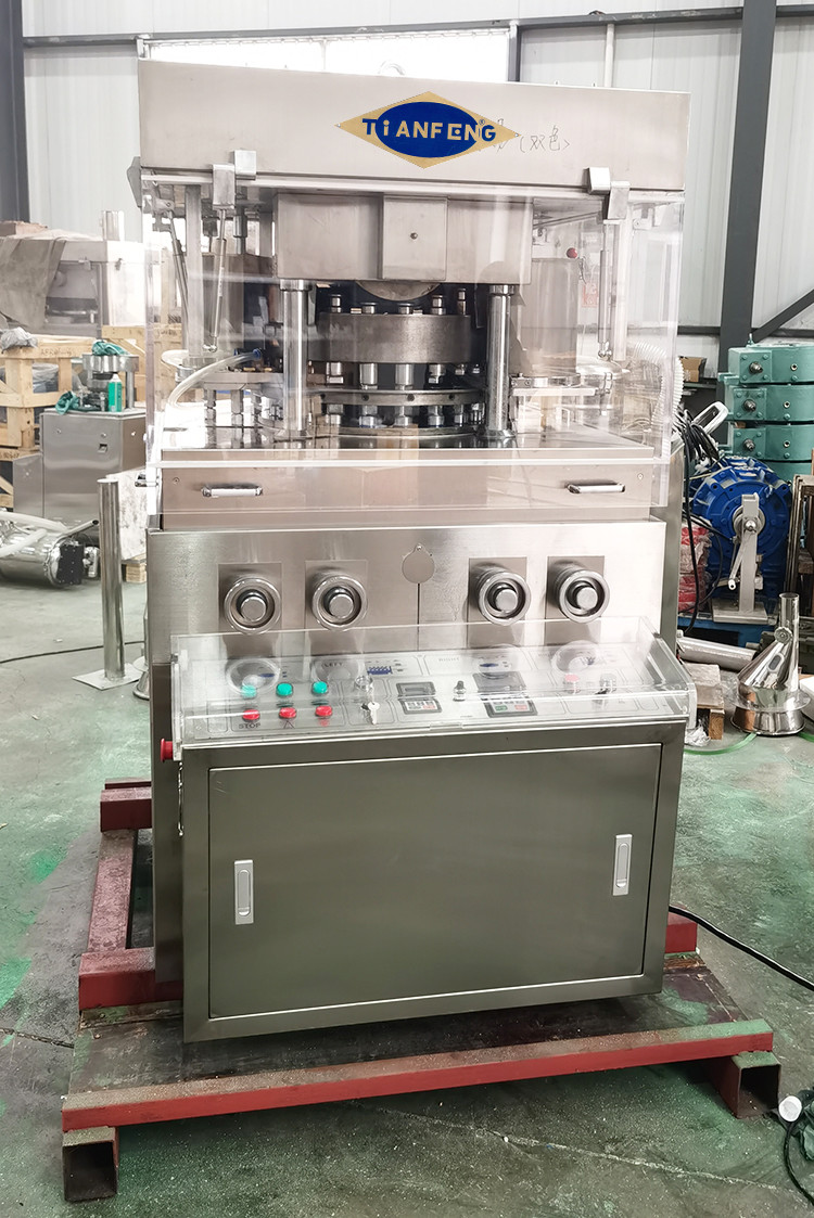 SS304 4 Pole Big Cube Pill Tablet Compression Machine