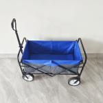 Outdoor Camping Cart 8 Inch Wheels Folding Wagon Stroller Collapsible Service