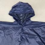 Custom 50*80'' RPET Unisex Reusable Raincoat Blue Eco Friendly Accessories