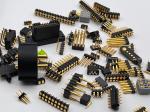 Solder Type Pogo Pin Connector 2.54mm Pitch 1x5P Male Spring Loaded Pogo Pin
