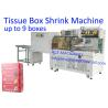 Buy cheap Sealing Shrinking 9 Boxes Tissue Paper Packing Machine from wholesalers