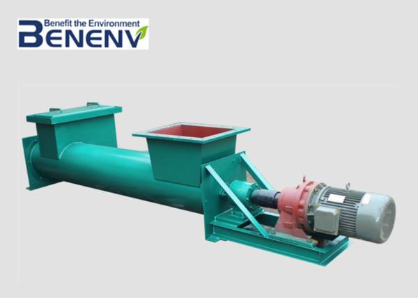 high performance Shaftless Screw Conveyor With Spiral Blades For Wastewater