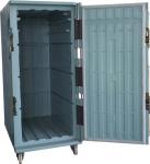 900 Litre Olivo Green Large Insulated Plastic Rolling Container