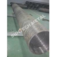 Buy cheap UNS N04400 Nickle Alloy and Carbon Steel Clad Pipe For Chemical Process product