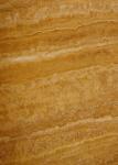 Gold Travertine Yellow Gloss Marble Floor Tiles Polished CE Certification
