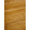 Buy cheap Gold Travertine Yellow Gloss Marble Floor Tiles Polished CE Certification from wholesalers