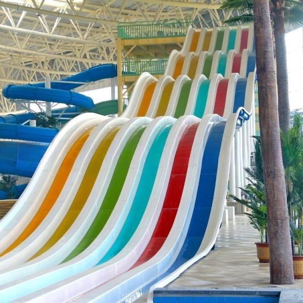 Buy cheap Large Capacity Custom Waterslides High Speed Racing Waterslide from wholesalers