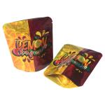 Snack Dried Fruit Holographic Zipper Pouch Mylar Aluminum Foil Packaging Bag