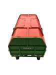 Gasoline 250CC Cargo Tricycle For Waste Collection , Automatic Lifting System