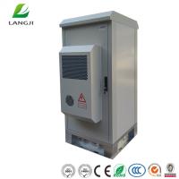 Buy cheap Galvanized Steel 19 Inch Rack Outdoor Battery Cabinet For Telecommunication product