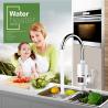Buy cheap Hot Cold 3kw Instant Electric Heating Faucet ABS Plastic Body Bathroom Sink Water Tap from wholesalers