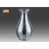 Buy cheap Modern Luxury Fiberglass Flower Pot Table Vase Plant Pots Silver Mosaic Glass from wholesalers