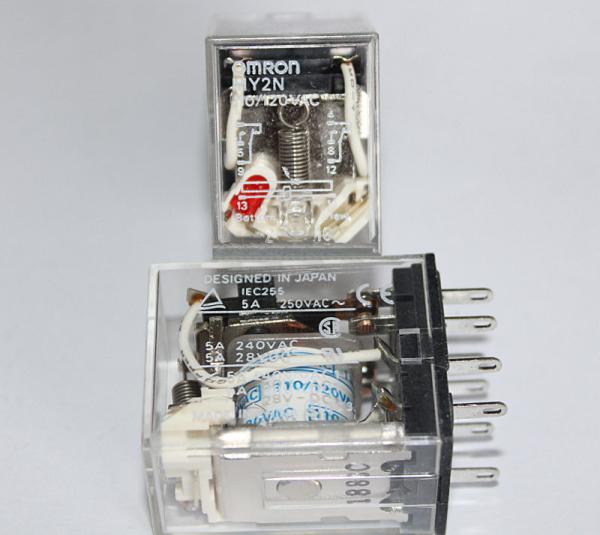 Buy cheap Omron relay MY2N-110/120VAC - 5A ( 8 Pin) from wholesalers