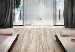 Anti Slip Wood Look Porcelain Tile 900x150 Mm Flat Matte For Living Room
