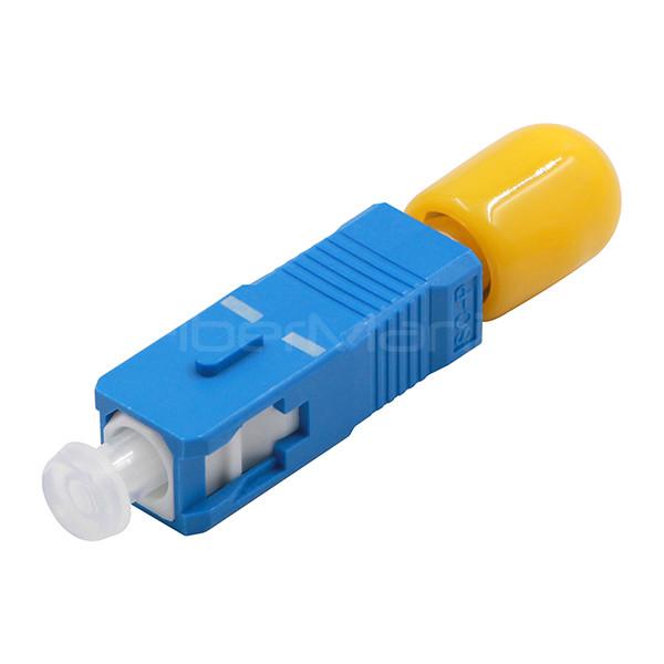 Buy cheap ST Female to SC Male Single Mode Simplex Fiber Optic Adapter/Coupler without Flange from wholesalers