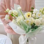 2024 Flower Bouquet Wrapping Paper Flower Lining Snow Pearl Pear Paper Ins Style