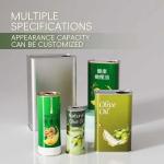 Olive Oil Can Factories 500ml 750ml 1L 1.5L 3L 5L Extra Virgin Olive Oil Tin Can