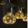Buy cheap Warm White 4pcs 2V LED Solar Hanging Lights from wholesalers