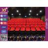 Buy cheap Fire Retardant Quiet Folding Theater Seats Chairs Iron Leg With PU Foam from wholesalers
