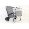 Buy cheap Custom Grey Aluminum Frame Foldable Beach Wagon Folding Beach Chair 154x77x60CM from wholesalers