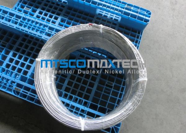 Buy cheap EN10216-5 300 Series Stainless Steel Coiled Tubing Bright Annealed Surface For Fuild from wholesalers