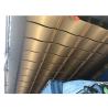 Buy cheap Curved Aluminum Metal Ceiling 19mm Height PVDF coating from wholesalers