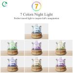 80ml Glass Air Humidifier & Aroma Diffuser ▕ DN-836
