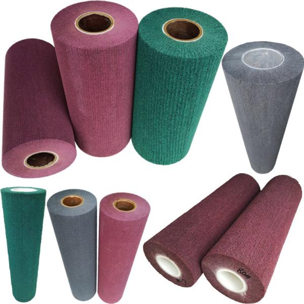 Buy cheap Industrial Cleaning Cloth Wheel Non Woven Fabric Pressure Roller from wholesalers