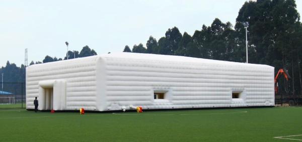 Buy cheap Arch Shaped Inflatable Event Marquee Tent With Window Tunnel Entrance from wholesalers