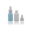 Buy cheap Bluish Color Coating Essential Oil Dropper Bottles White Ceramic Bottle 30ml from wholesalers