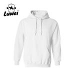 Warm Cotton Crew Neck 280g Custom 50% Cotton Drawstring Sweatshirt Men Felpa