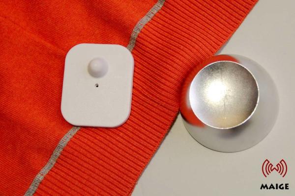 Buy cheap Fashion Shop Plastic Security Tag , Deactivate Eas Tags With Anti Theft Pin from wholesalers