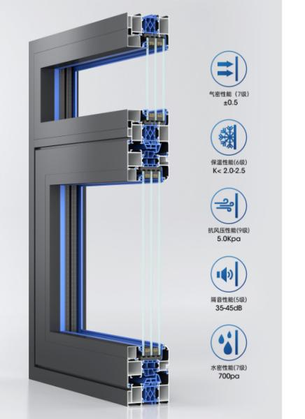 Buy cheap Insulating And Energy Saving Aluminum Alloy Double Glazing Bead Window from wholesalers