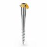 Buy cheap Foundation Steel Solar Pile 2.5mm Screw Type Ground Anchors from wholesalers