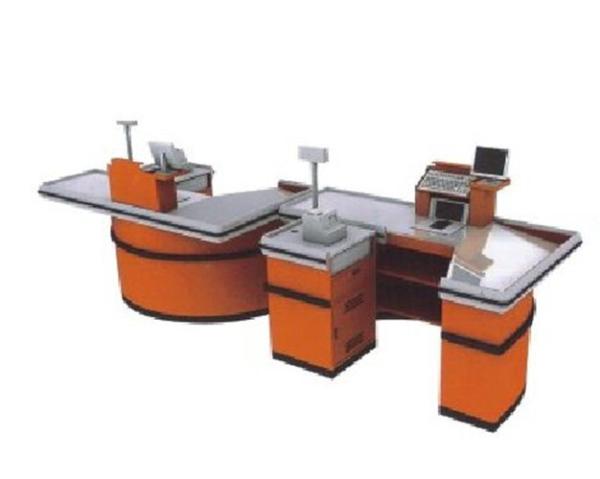 Buy cheap Double Supermarket Checkout Counter Durable Stainless Steel Countertop from wholesalers