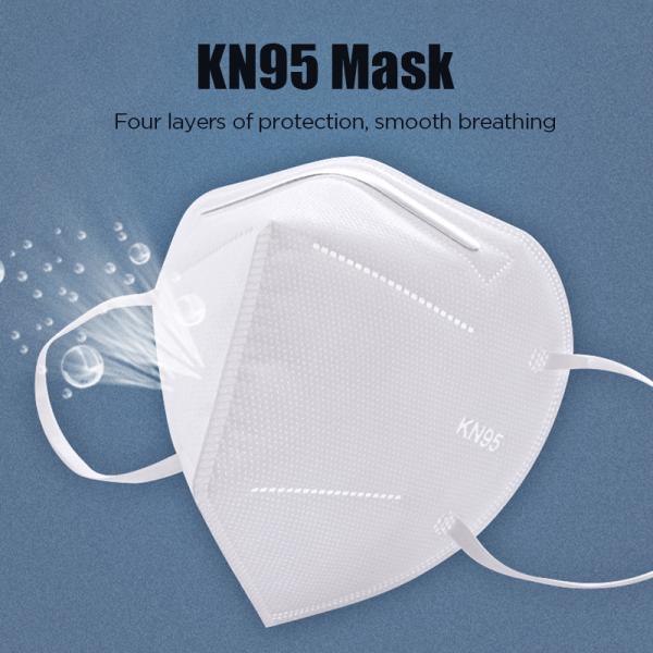 KN95 Dustproof Anti-fog And Breathable Face Masks 95% Filtration Mouth Masks 3
