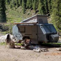 Buy cheap Off Grid Trailer NJSTAR EXPLORER Trailer Expedition Camping Hybrid Caravan product