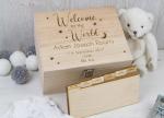 Engraved Personalised Wooden Ring Box , Necklace Jewelry Women'S Wooden Jewelry