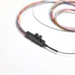 Multimedia Fiber Optic Pathc Cord 1310nm Blue FC UPC 12 Core Ribbon Pigtail
