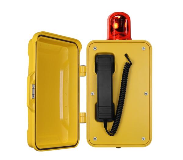 Buy cheap Vandal Resistant Waterproof Emergency Phone / Weatherproof Telephone Box from wholesalers