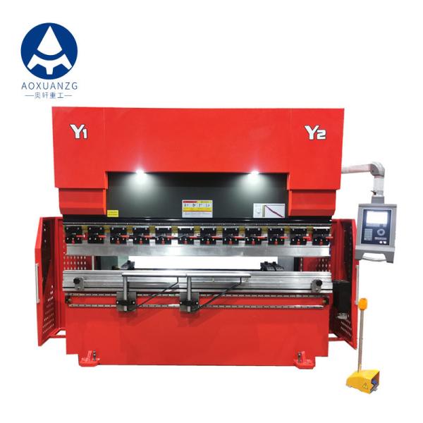 Buy cheap Electric Hydraulic Press Brake 100 Ton Metal Steel Bending Machine Manual Delem DA52S from wholesalers
