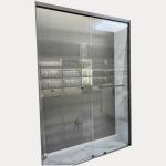 304 Material Stainless Steel Profile Shower Room Sliding Door Frame Corrosion