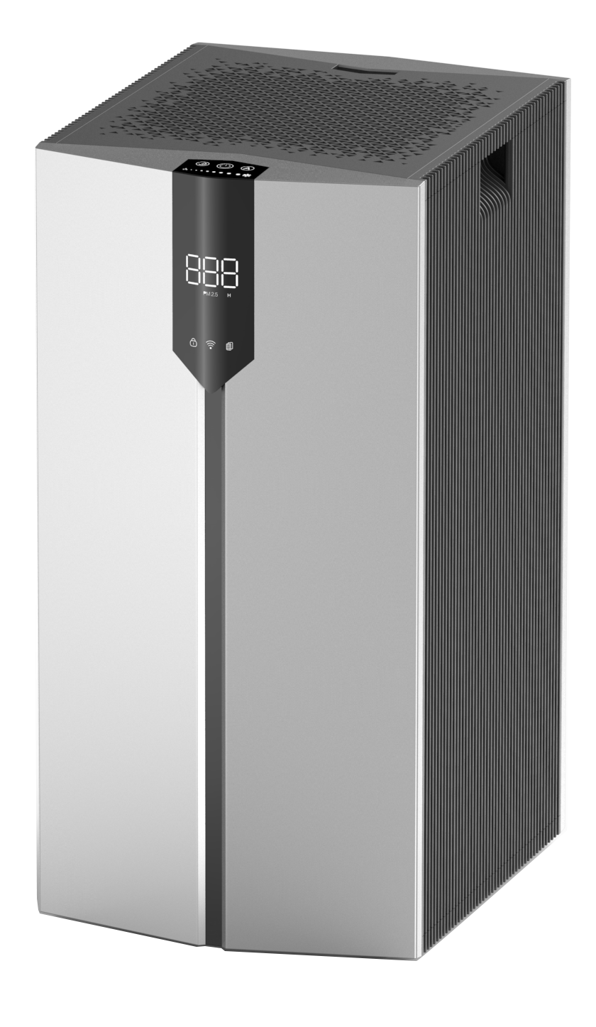Commercial UV PM2.5 HEPA Filter Purifier For Formaldehyde Removal