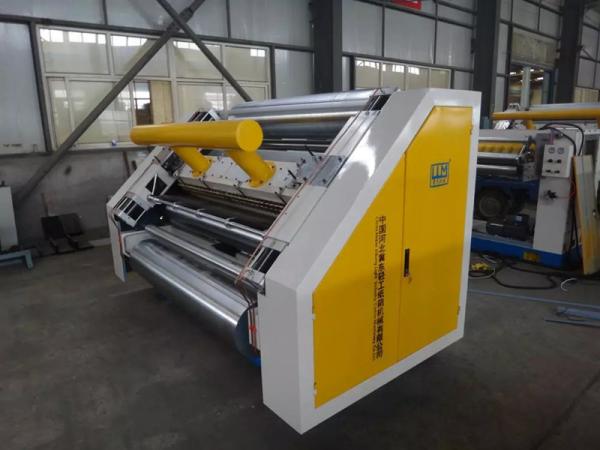 Buy cheap 1800 Model B C Flute Single Facer Machine 150m/Min from wholesalers