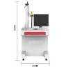 Buy cheap 10000 Hours Silica Gel CO2 Laser Marking Machine For Small Industries from wholesalers