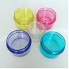 Buy cheap 15g Empty PET Plastic Clear Cosmetic Jar With Lid Skin Care Balm Lip Scrub Container from wholesalers