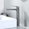 Buy cheap SUS304 Stainless Steel Vessel Single Hole Single Handle Basin Mixer in Chrome Matte Black Gold Sn Grey from wholesalers
